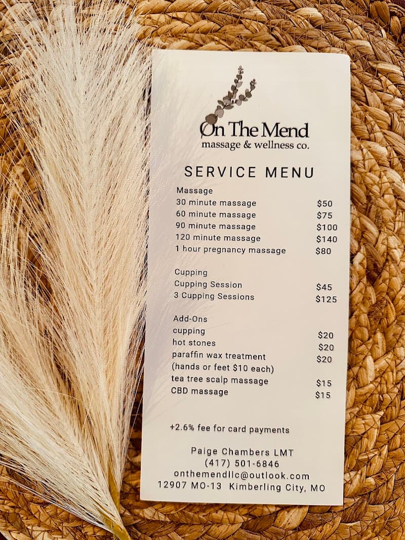 On The Mend Massage & Wellness Co. photo 1
